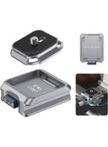 ULANZI C061 Camera Quick Release Plate, Quick Release Plate, for DJI RS2/3/3 Pro/4/4 Pro/RS 4 Mini Stabilisers, Cimbal Stabiliser Accessories, Maximum Load Capacity 6 kg