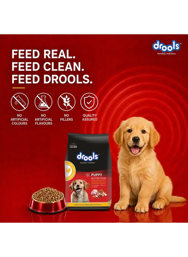 Puppy Dry Dog Food Chicken & Egg