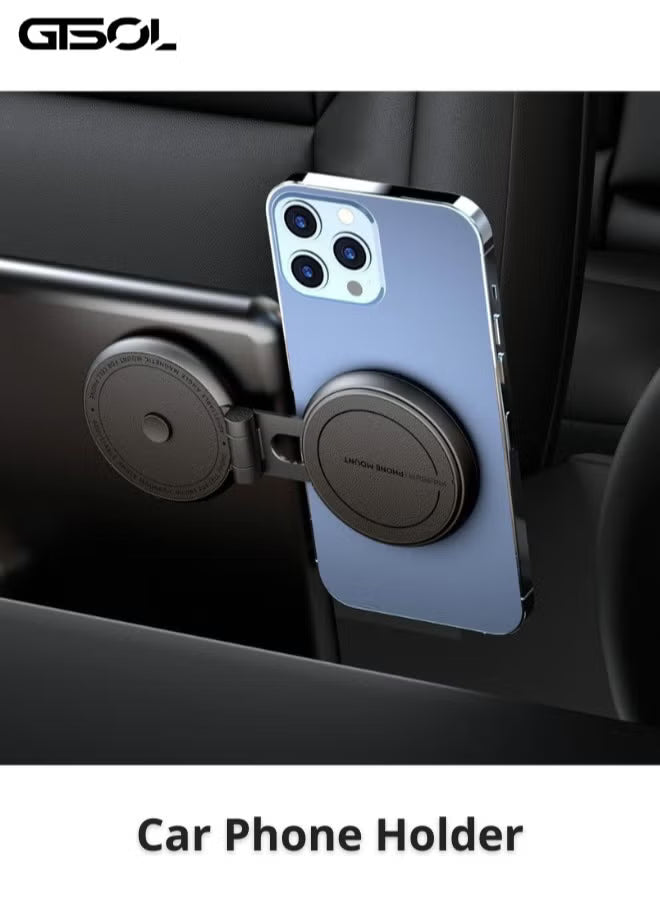 Car Phone Holder,TESLA mount, Foldable Magnetic Phone Holder for Tesla Model 3 and Model Y, Compatible with iPhone 14, 13, 12 Series, and All mobile Phones - Tesla Model 3 & Model Y car accessories