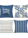 Pillow Covers, Modern Sofa Throw Pillow Cover, Decorative Outdoor Linen Fabric