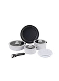 10 Piece Detachable Aluminum Cookware Set, Non-Stick