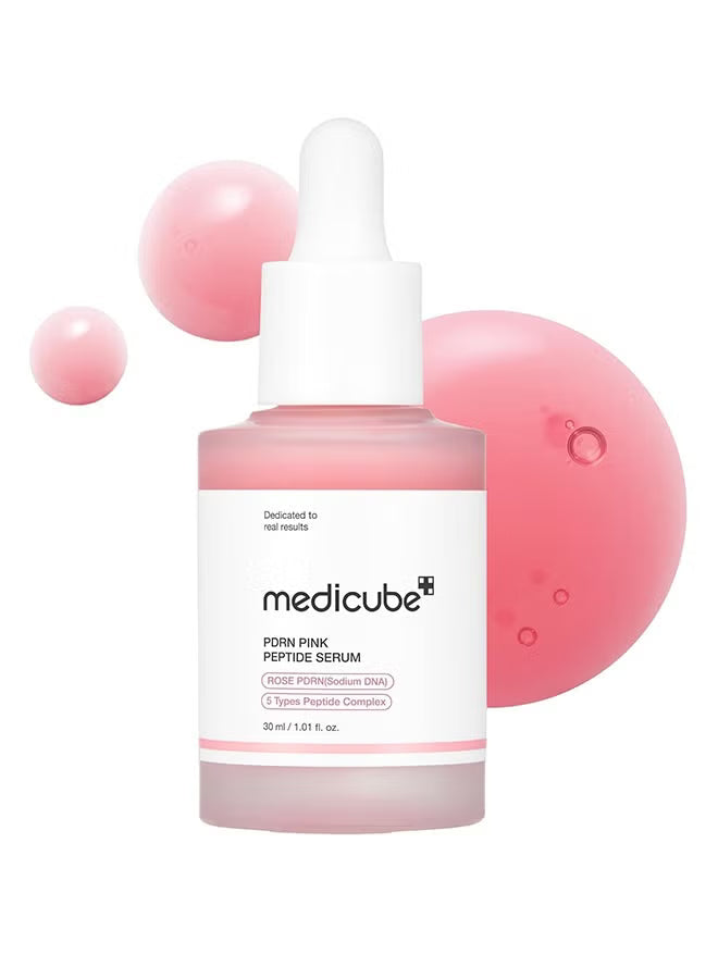 PDRN Pink Peptide Serum - Pink Glow Serum, Peptide, Niacinamide