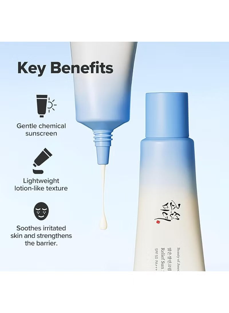 Pack Of 2 Relief Sun Aqua Fresh (Rice + B5) (SPF50+ PA++++) 50ml