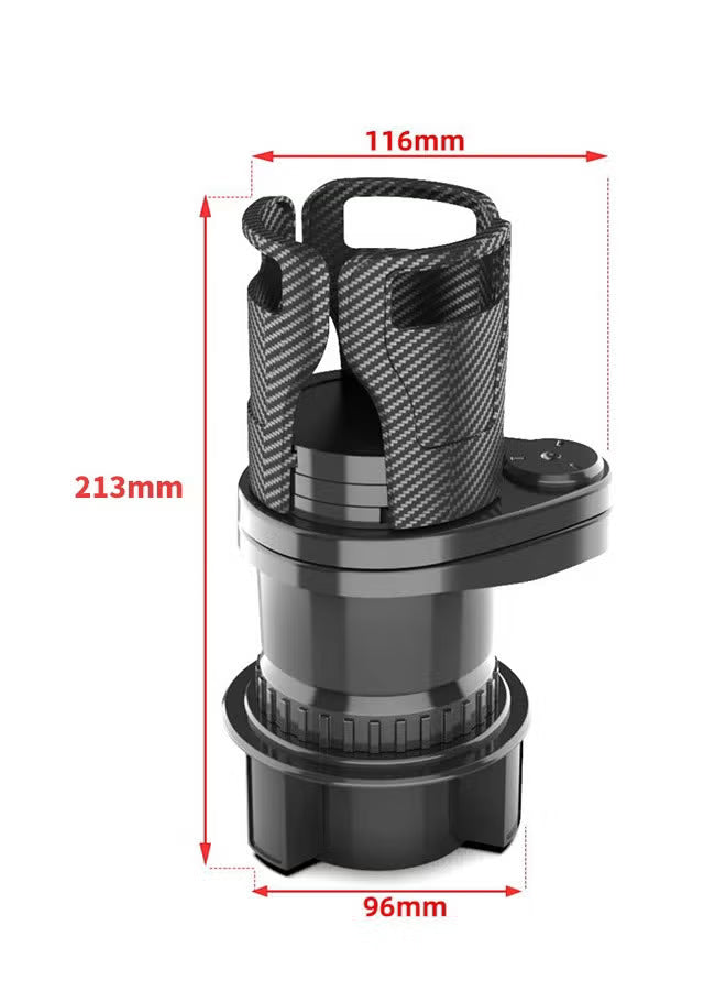 Car Interior Accessories Upgraded Multi-Functional Rotating Car Cup Holder