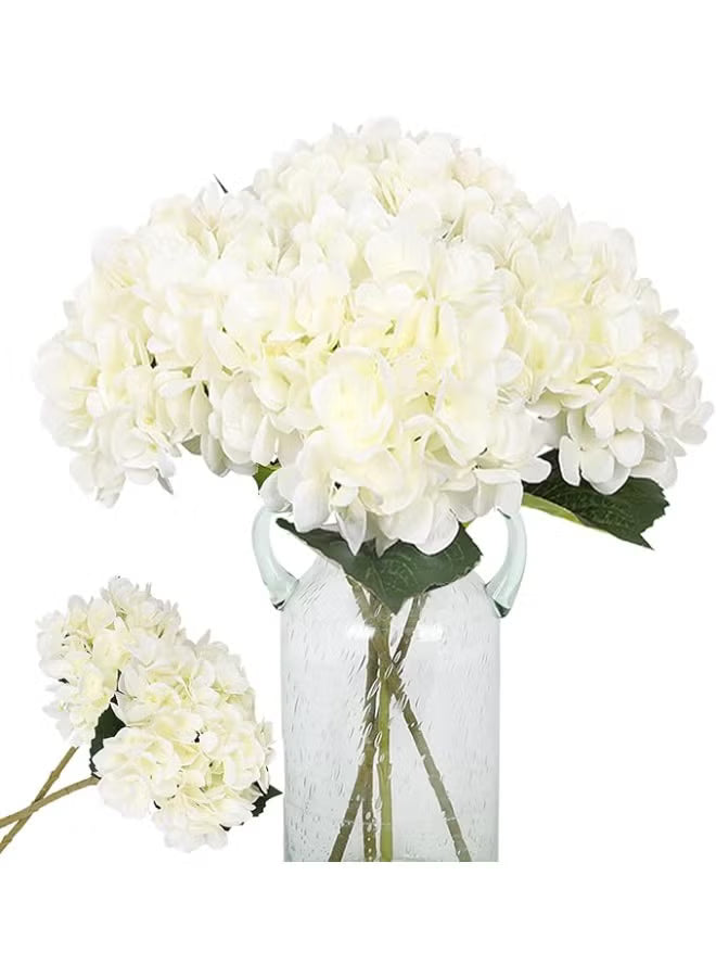 3Pcs Silk Hydrangea Artificial Flowers Realistic Hydrangea Flowers