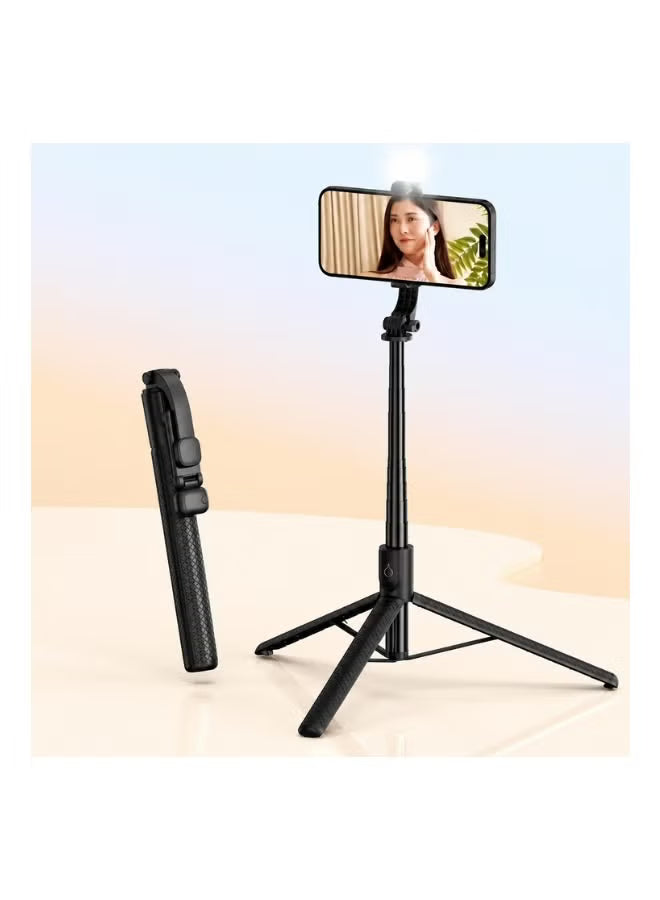 Portable Foldable Bluetooth Selfie Stick with Wireless Remote Shutter for Smartphones