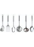 Stainless Cooking Utensils Set with Stand,7 Piece Kitchen Set