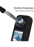 1PCS Lens Guards for Insta360 X4 Anti-Scratch, Waterproof, and Shockproof Protective Cover for Crystal-Clear 4K Action Camera Footage