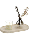 UNITYRA Turkish Natural Travertine Marble Tray 12x6in