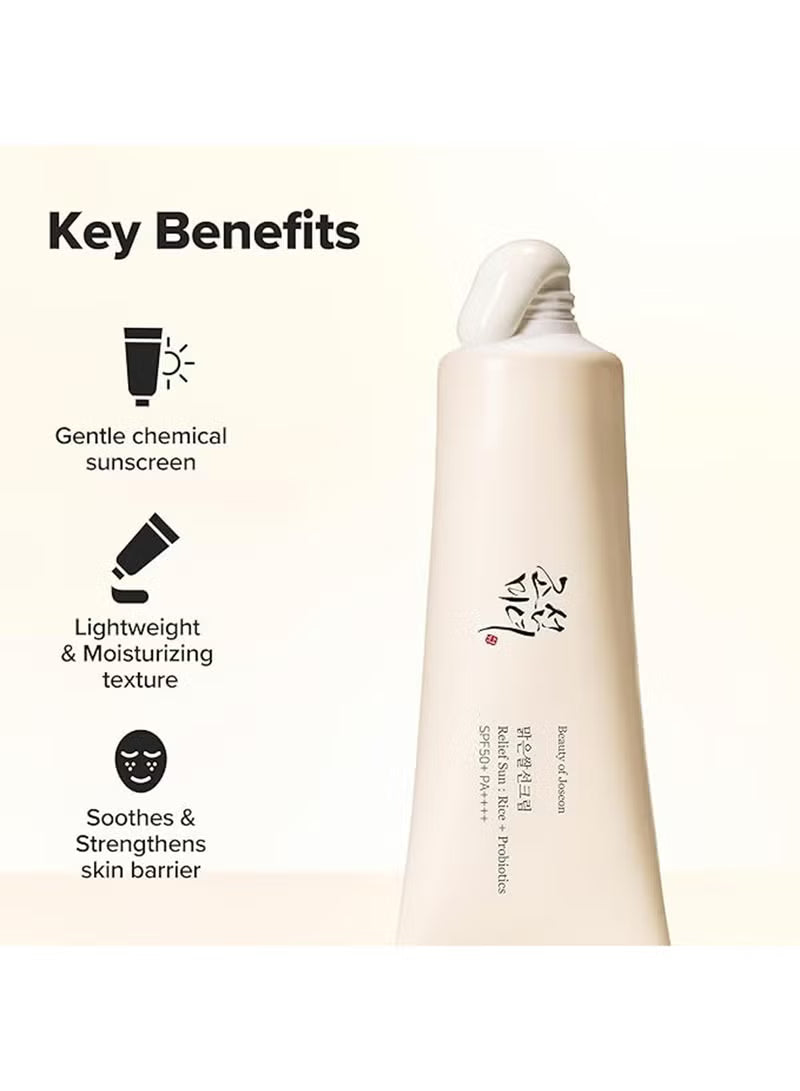 Relief Sun: Rice + Probiotics 50ml | SPF 50 50ml