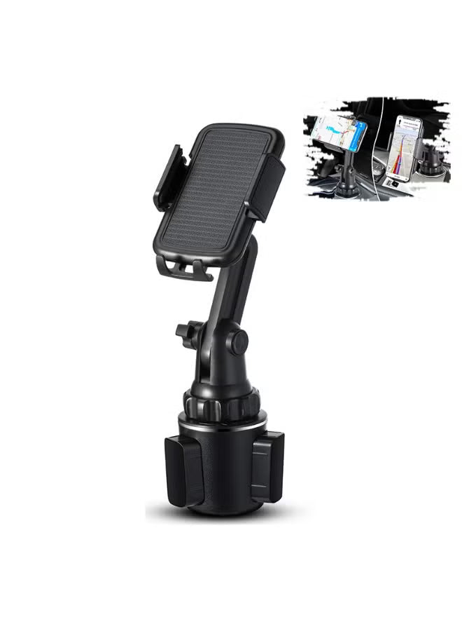 Universal Car Cup Holder Cellphone Mount Stand for Mobile Cell Phones Adjustable