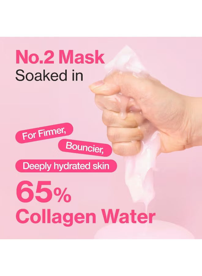No.2 Sheet Mask | Rose PDRN Collagen Plumping Sheet Mask