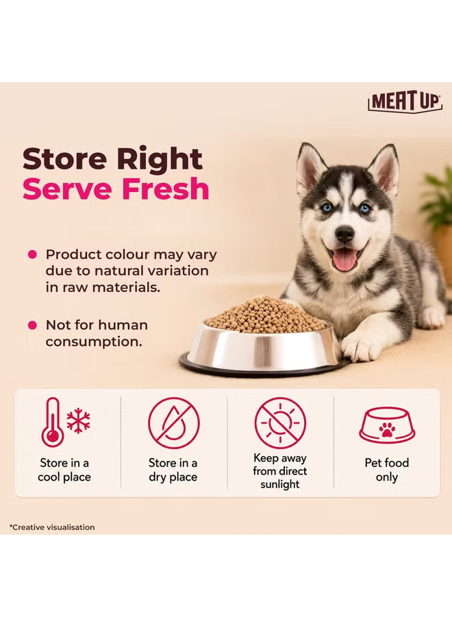 Puppy Dry Dog Food Chicken & Milk (Buy 1 Get 1)