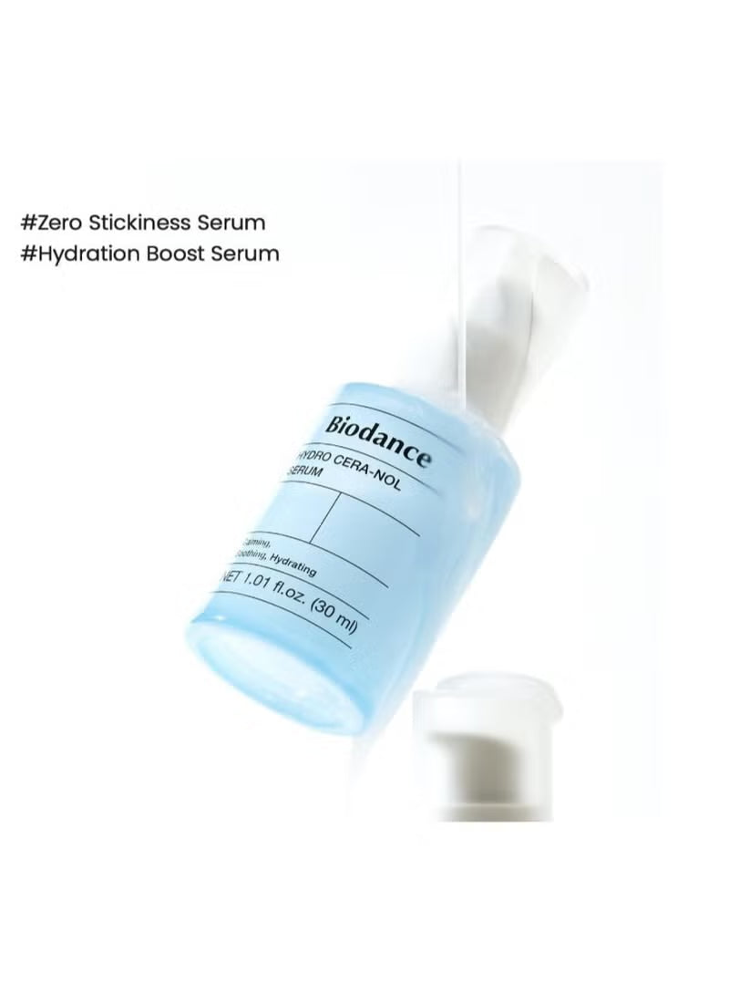 BIODANCE Hydro Cera-Nol Serum, Hydrating, Quick Soothing Effect, Redness Reducing