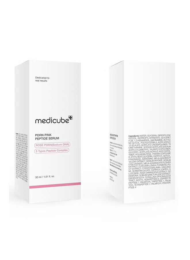 PDRN Pink Peptide Serum - Pink Glow Serum, Peptide, Niacinamide