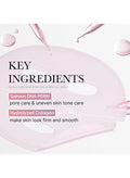 PDRN Pink Collagen Gel Mask 28g, Firming & Lifting Sheet Mask with Triple Collagen Complex