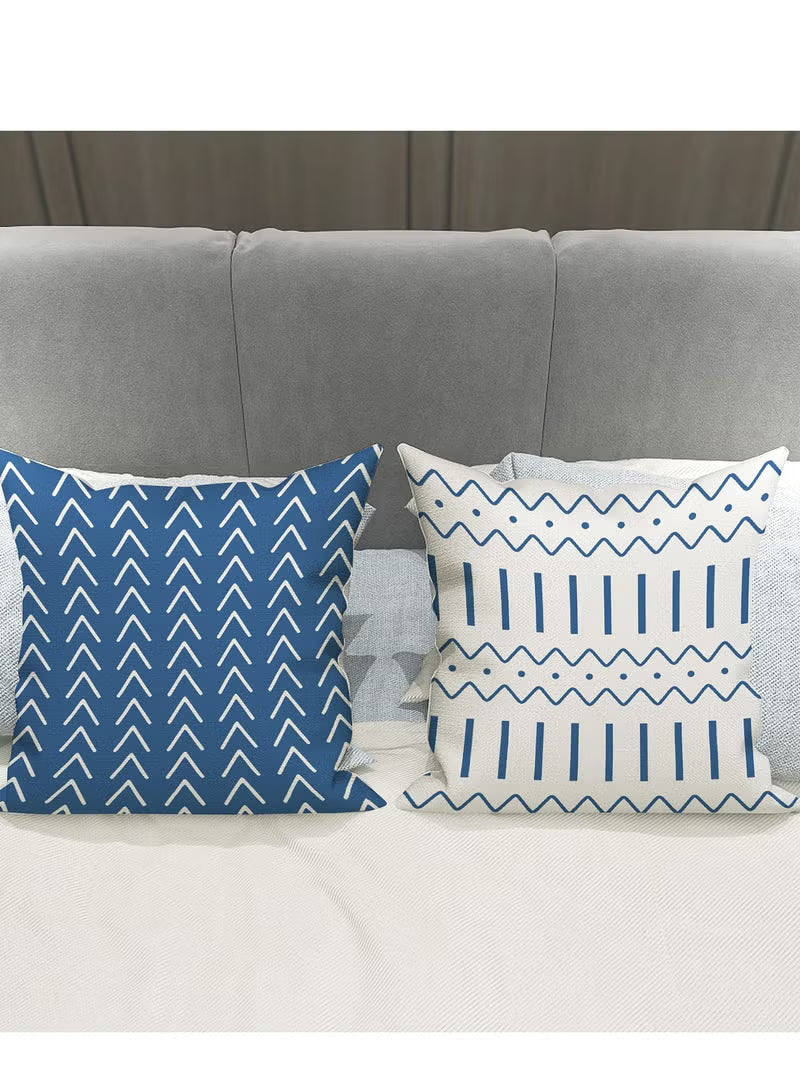 Pillow Covers, Modern Sofa Throw Pillow Cover, Decorative Outdoor Linen Fabric