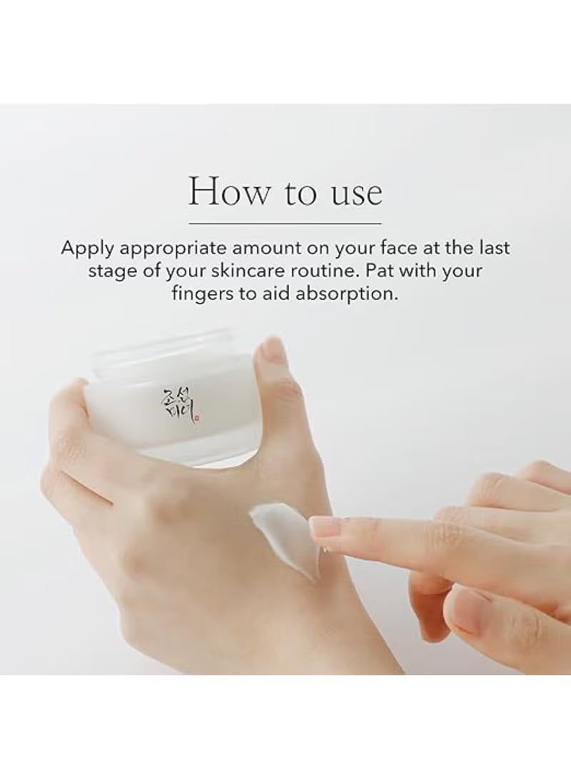 Dynasty Cream Facial Moisturizer for Dry, Acne-Prone, Sensitive Skin. Daily Hydration Korean Skincare for Men and Women 50ml White 50ml