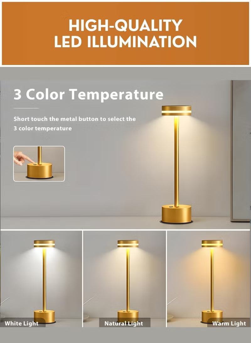 Rechargeable Cordless LED Table Lamp