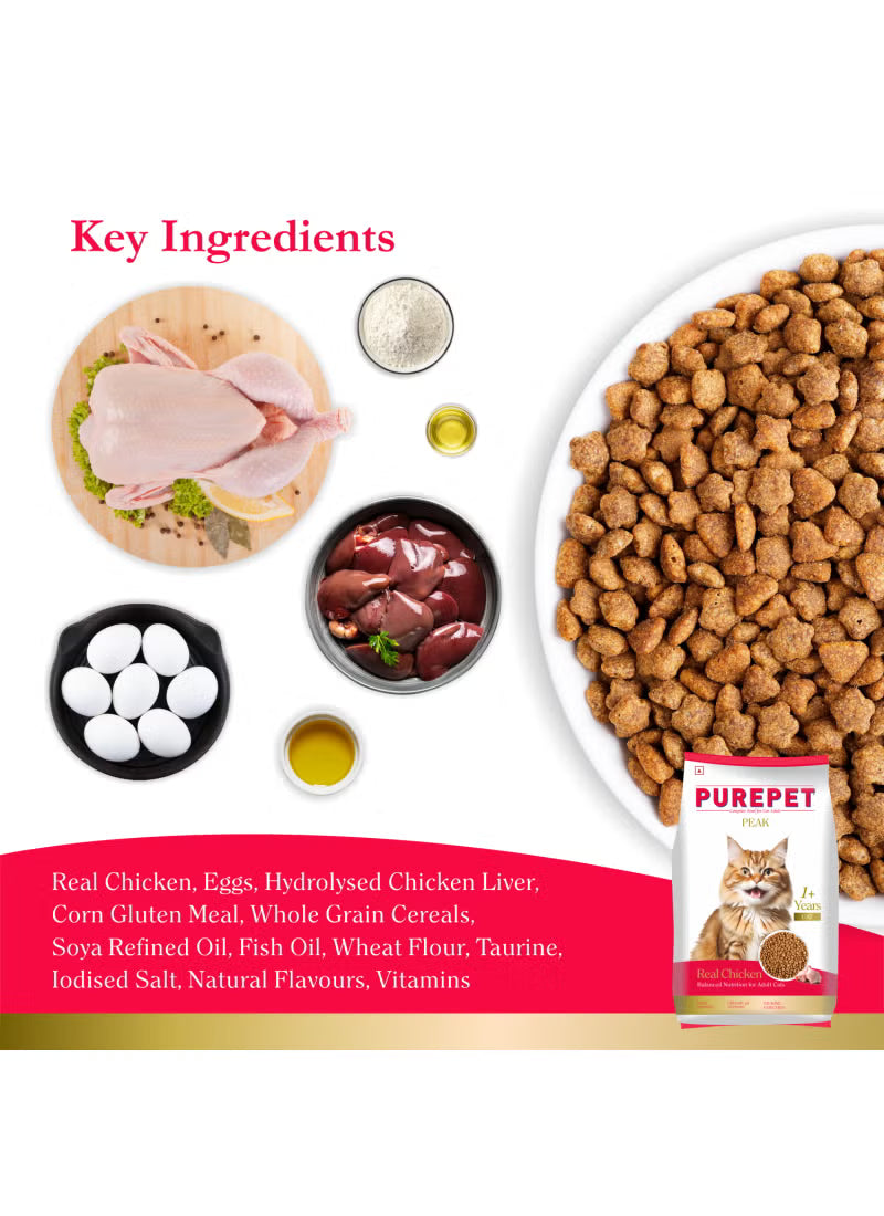 Peak Dry Cat Food Ocean Fish