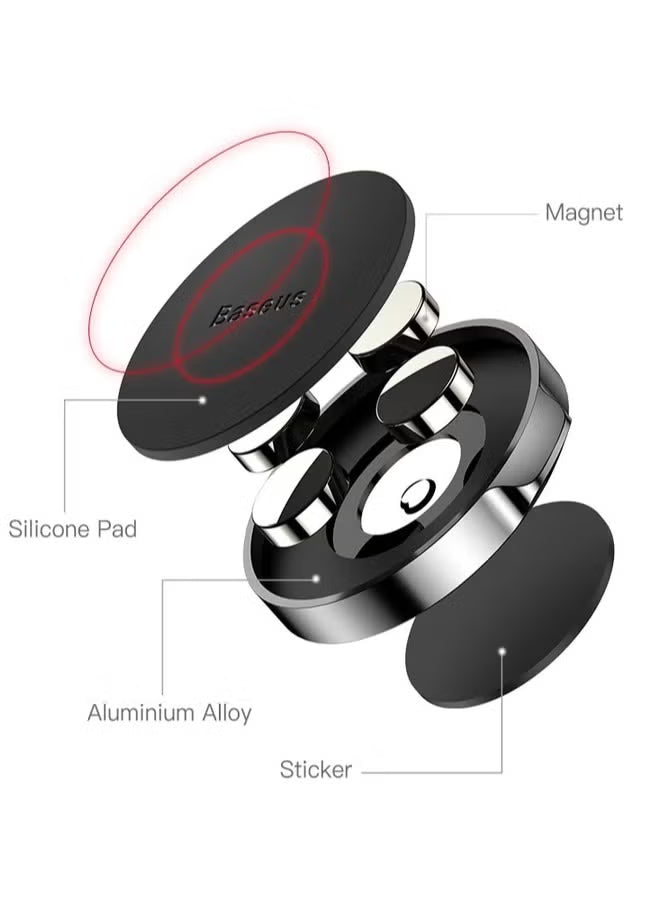 Magnetic Car Phone Holder Universal Stick On 360 Rotation For Dashboard Cell Phone Holder Car Phone