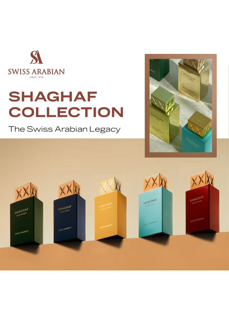 Shaghaf Oud Aswad Unisex, Eue De Parfum 75ml