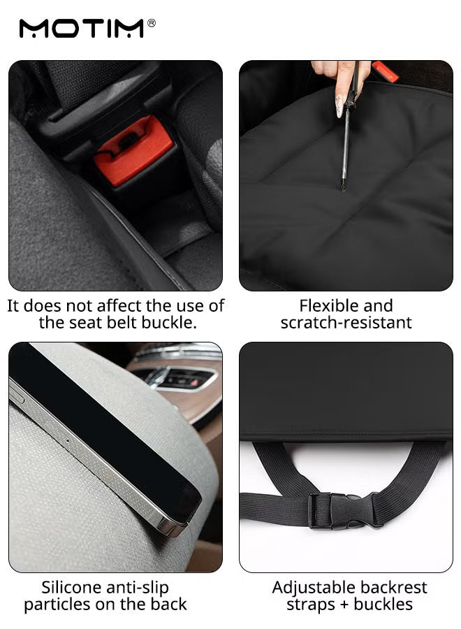 Front Car Seat Cover Set, Breathable High-Quality Leather Car Seat Protector, Universal Four Seasons Seat Cushion Compatible with 95% Vehicle Fit for Cars Truck SUV or Vans