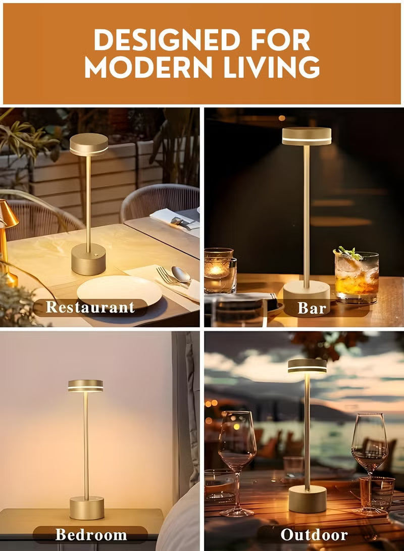 Rechargeable Cordless LED Table Lamp