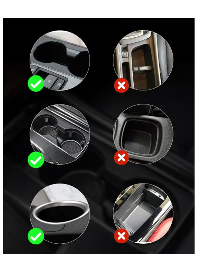 Car Interior Accessories Upgraded Multi-Functional Rotating Car Cup Holder