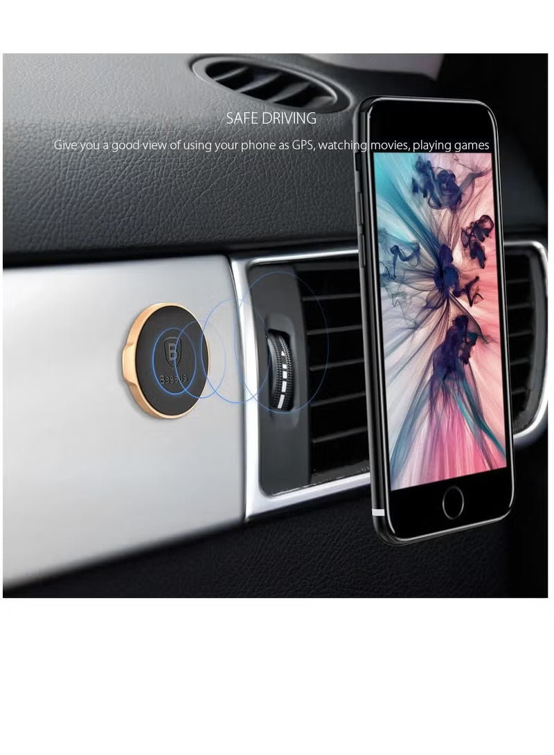 Magnetic Car Phone Holder Universal Stick On 360 Rotation For Dashboard Cell Phone Holder Car Phone