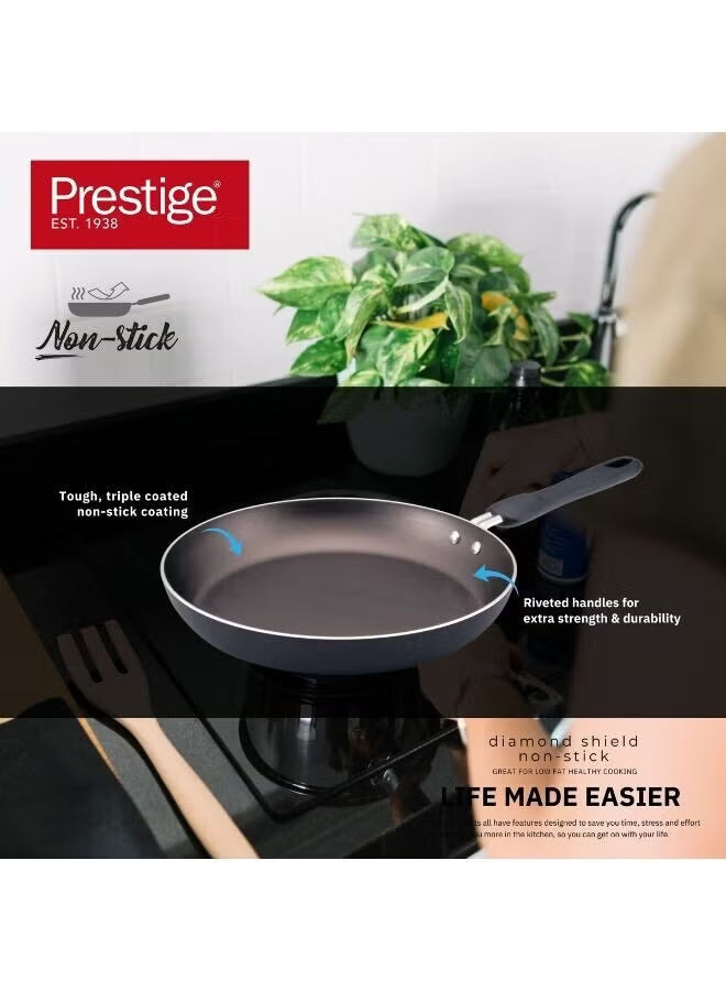 Prestige 8 Pcs Value Pack Cookware Set | Non-stick Pots and Pans Set