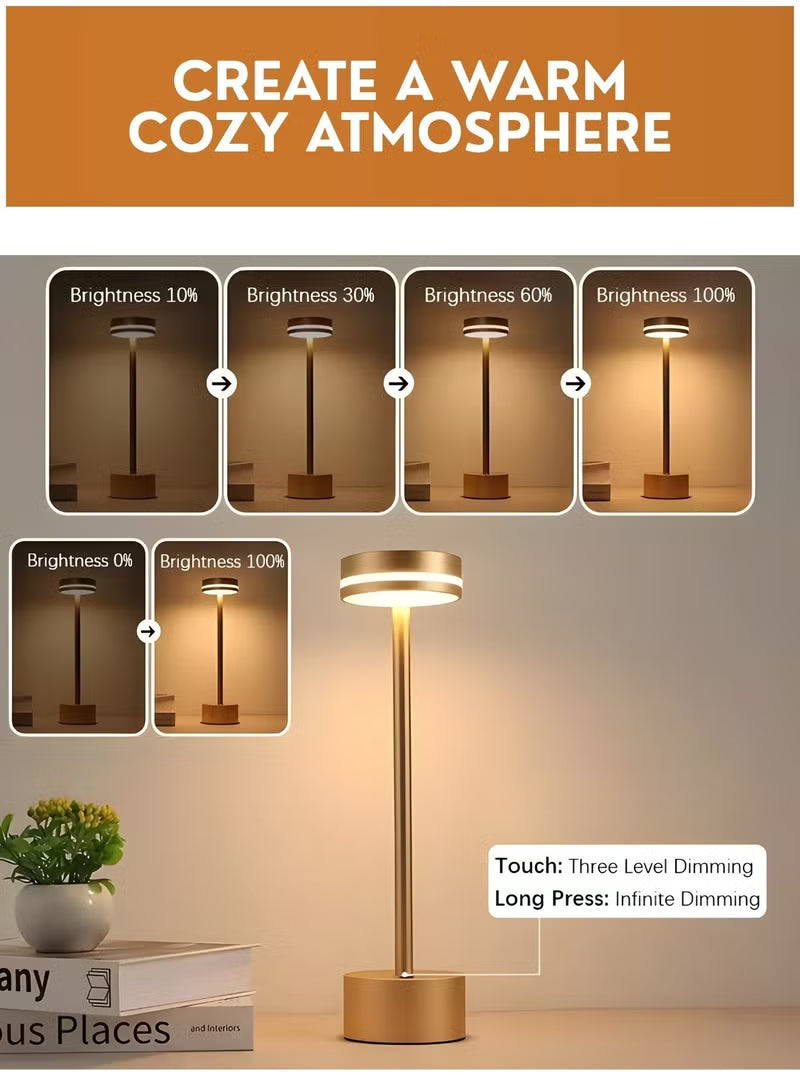 Rechargeable Cordless LED Table Lamp