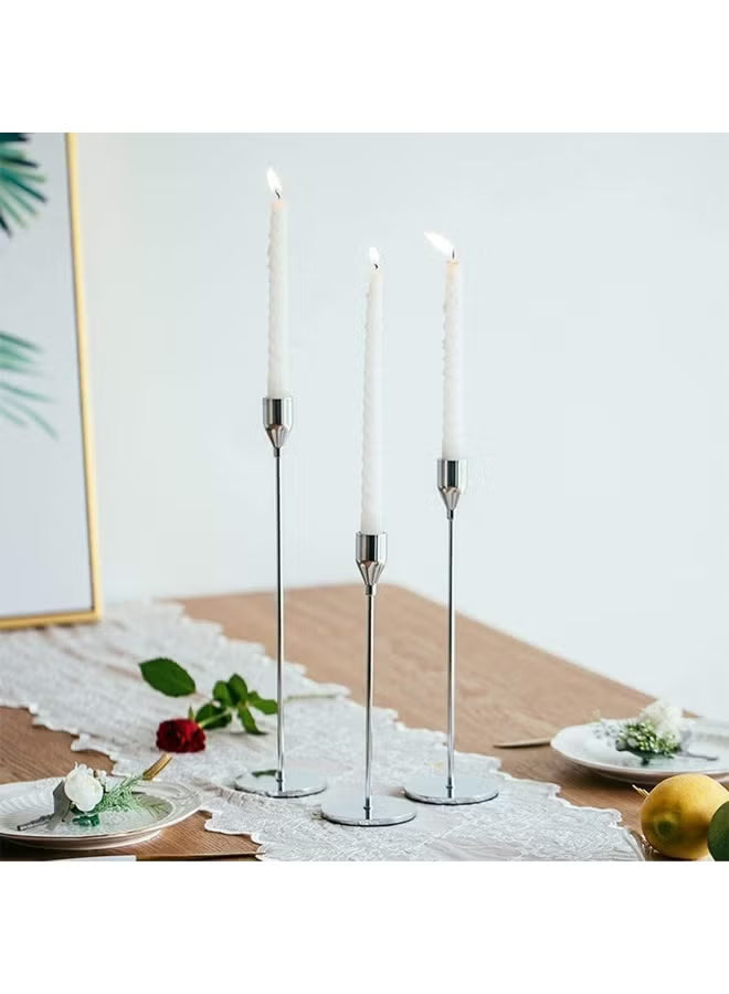 3pcs Taper Candle Holders for Taper Candles, Candlesticks