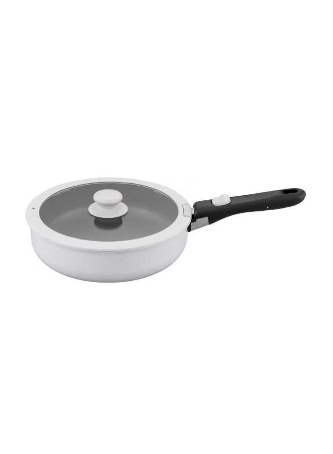 10 Piece Detachable Aluminum Cookware Set, Non-Stick