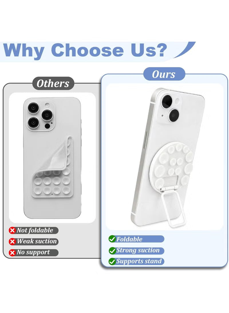 Suction Cup Phone Mount, Silicone Strong Suction Adhesive Phone Grip