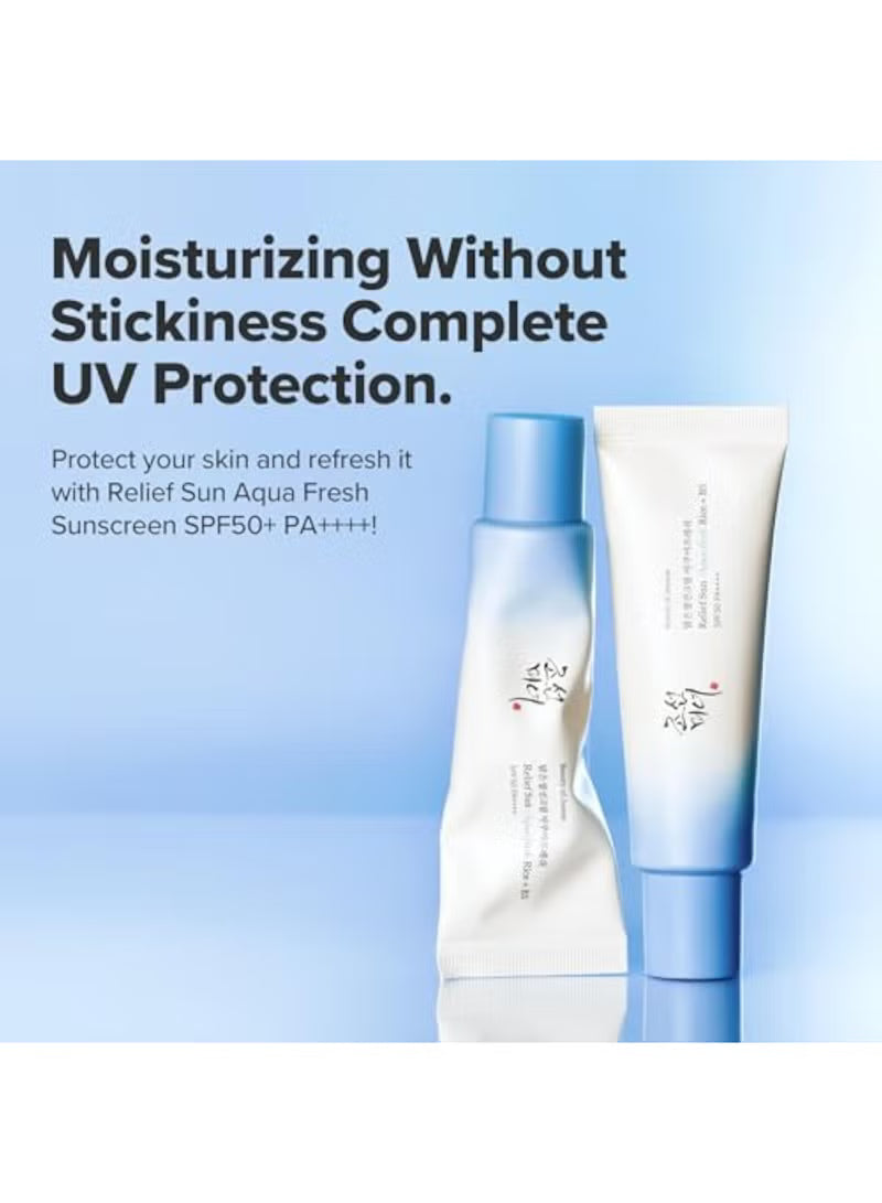 Pack Of 2 Relief Sun Aqua Fresh (Rice + B5) (SPF50+ PA++++) 50ml