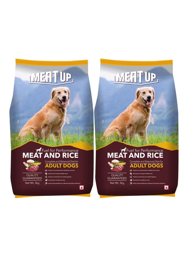 Dry Dog Food Meat And Rice (Buy 1 Get 1)