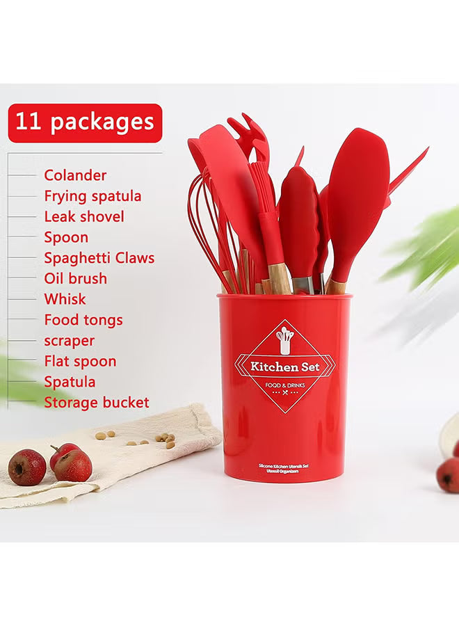 12-Piece Cooking Utensils Kitchen Set Multicolour