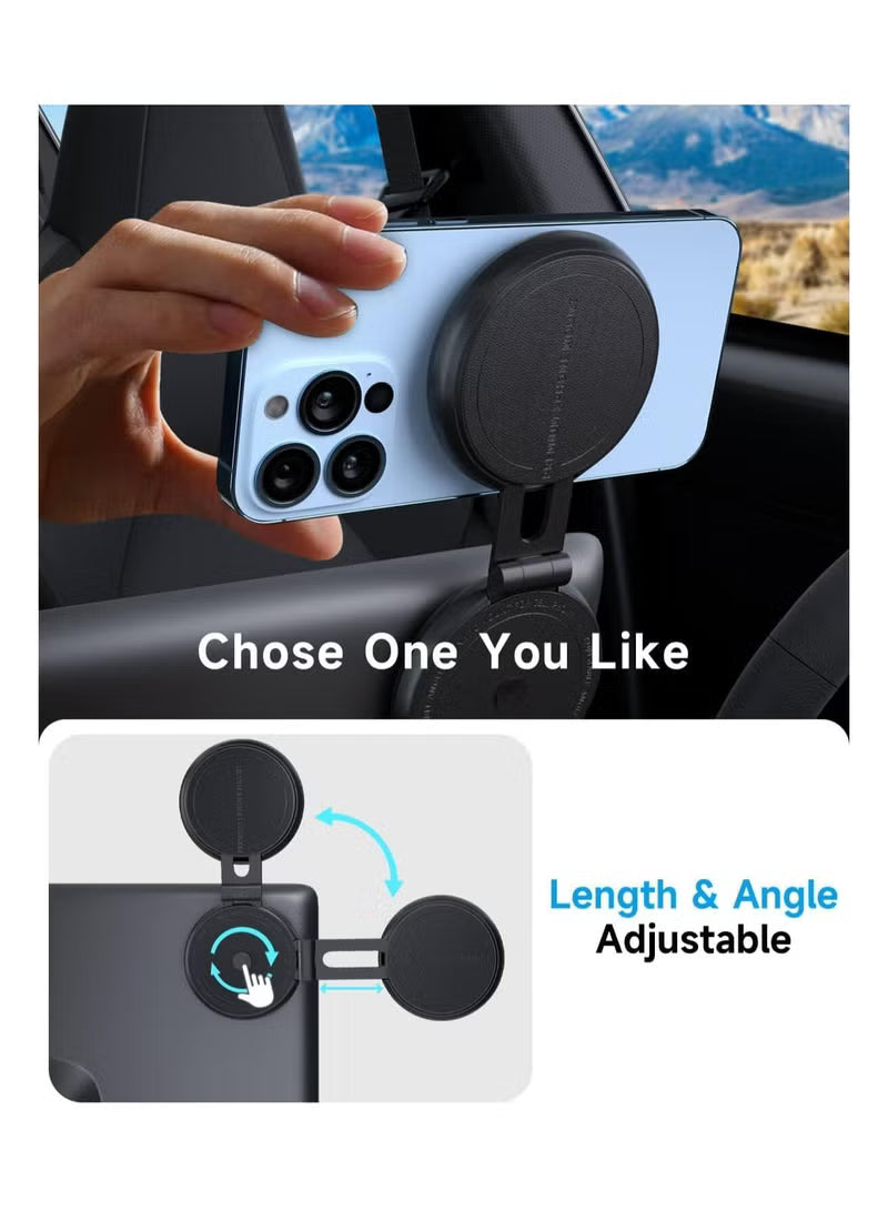 Car Phone Holder,TESLA mount, Foldable Magnetic Phone Holder for Tesla Model 3 and Model Y, Compatible with iPhone 14, 13, 12 Series, and All mobile Phones - Tesla Model 3 & Model Y car accessories