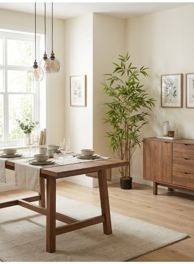 Bamboo 180cm (6 ft) Tall Artificial Tree with Pot | Floor Plant with Lifelike Design