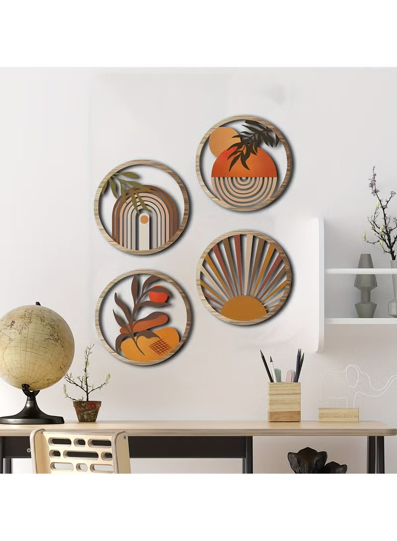 4 Hollowed-out country farmhouse wall art decoration