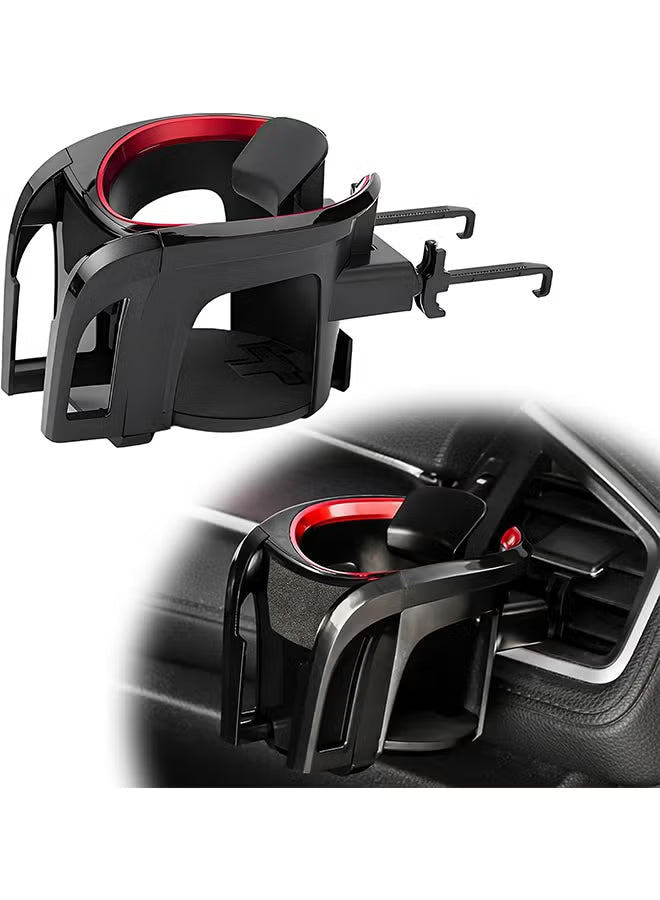 Car Cup Holder & Phone Mount, 2 in 1 Multifunctional Auto Drink Stand