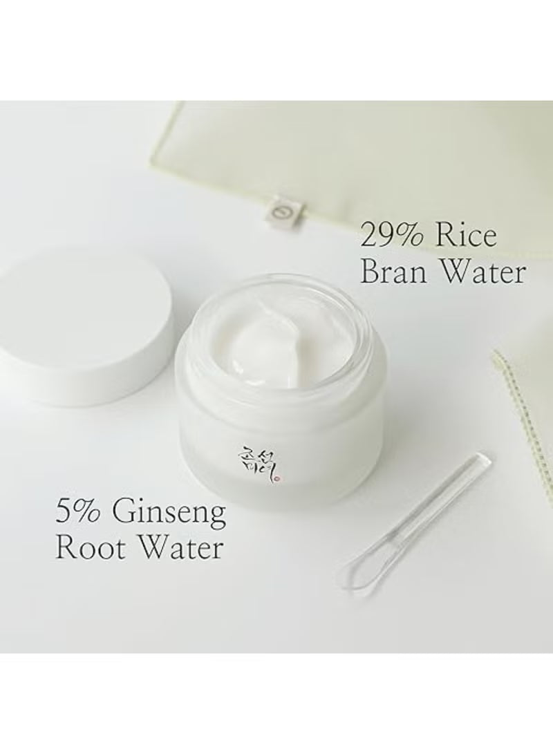 Dynasty Cream Facial Moisturizer for Dry, Acne-Prone, Sensitive Skin. Daily Hydration Korean Skincare for Men and Women 50ml White 50ml