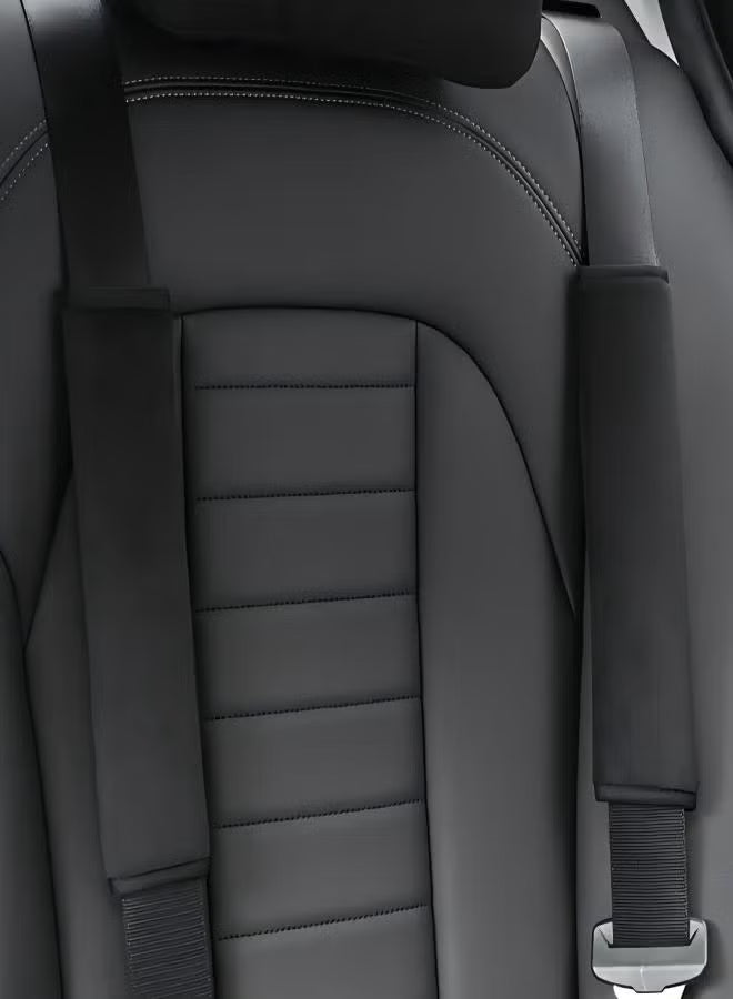 2pcs Soft Plush Car Seat Belt Covers,Car Accessories, Modern Car Interior, Durable Car Cover, Comfortable Car Seat Covers