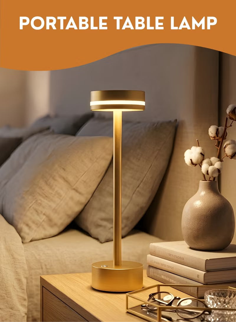 Rechargeable Cordless LED Table Lamp