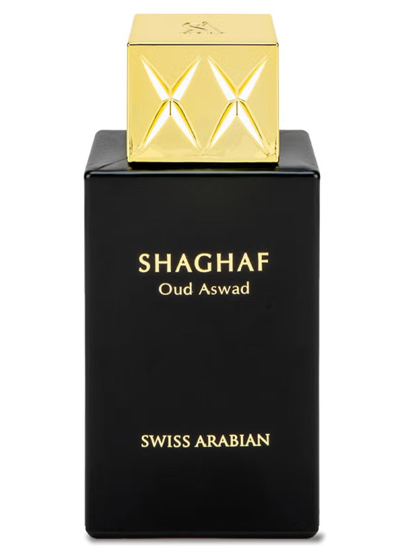 Shaghaf Oud Aswad Unisex, Eue De Parfum 75ml