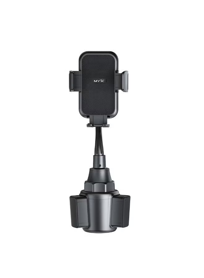 CupSpin Car Cup Phone Holder | Universal 360° Adjustable Mount for 4-7" Phones