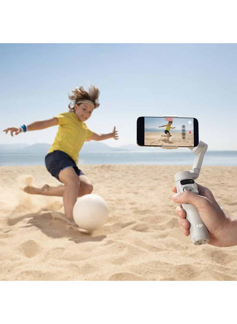 Osmo Mobile 7 Gimbal Stabilizer for iPhone, Android, Built-in Tripod, Ultra-Light