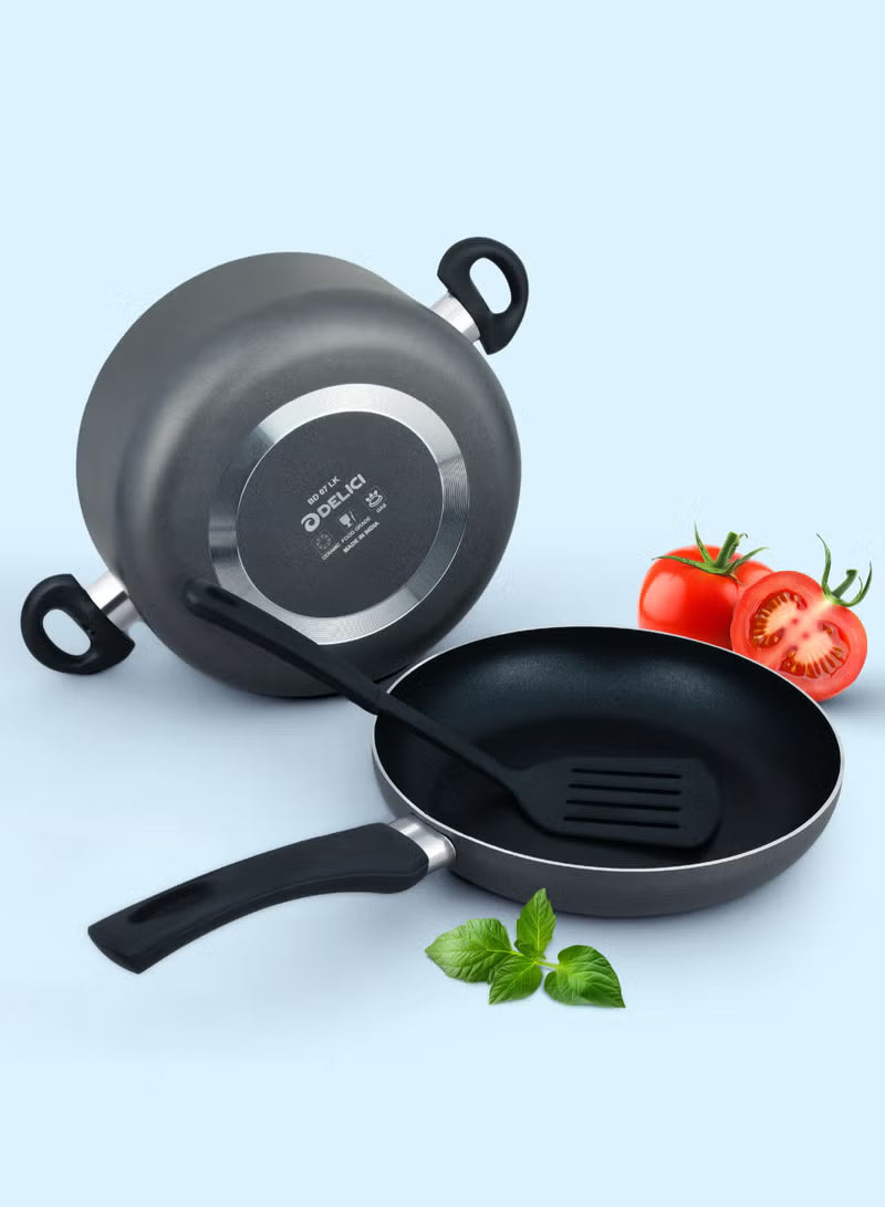 8 Pcs Nonstick Cookware Set (NCS8G) | 10X Tougher Non-Stick