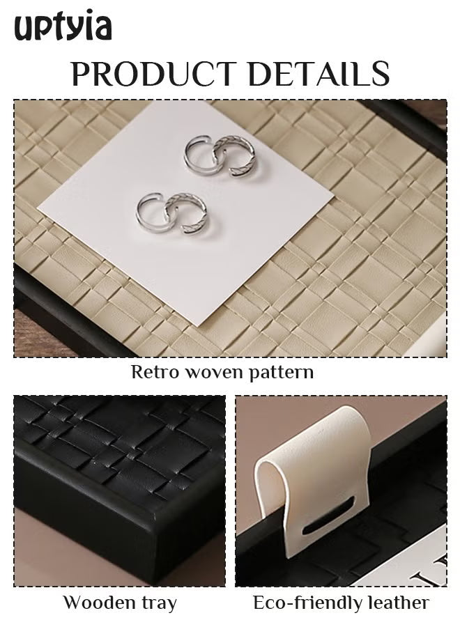 Rectangle Serving Tray Decor Platter, Elegant and Luxurious Jewelry